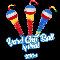 Yard Cups/Ice Cup Foot Pet 350 ml. Colis de 133 tubes