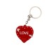 Porte clés coeur flèche 4 cm Lot de 12