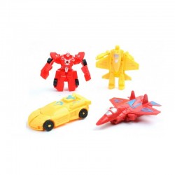 Figurine robot transformable 8 cm vendue par 48