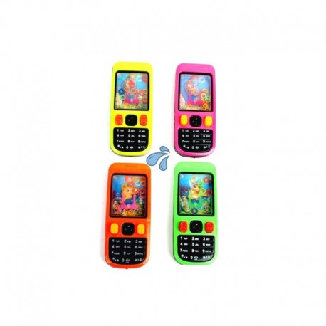 Jeu d'eau téléphone 11 cm kermesse vendu par 24