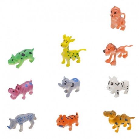 Animal zoo humo 5 cm vendu par 48