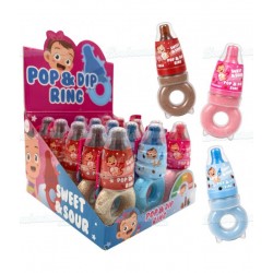 Pop & Dip Ring X 15 unités de 25 grs