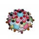 Support Plastique pour Gateau à Bonbons 22 cm Blanc