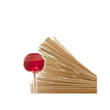 Pack de 2000 bâtons en bois 15 cm pour pomme d'amour