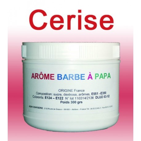 Arôme barbe à papa cerise 300 Grs