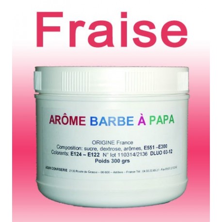 Arôme barbe à papa fraise 300 Grs