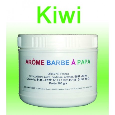 Arôme barbe à papa Kiwi 300 Grs