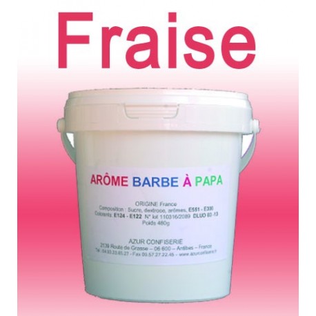 Arôme barbe à papa fraise 480 Grs