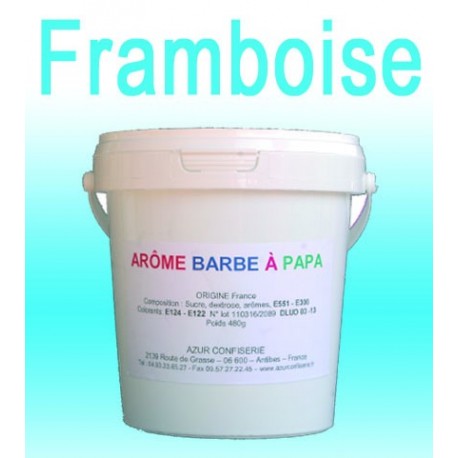 Arôme barbe à papa framboise 480 Grs