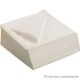 Serviettes 38 X 38 - 2 Plis x 50 pièces blanc